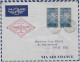 1937 - DAHOMEY - ENVELOPPE 1° LIAISON AERIENNE AEROMARITIME AIR FRANCE De COTONOU => PARIS - Covers & Documents