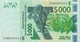 WEST AFRICAN STATES, GUINEA-BISSAU, 5000, 2017, Code S, P917Sg, UNC - Guinea–Bissau