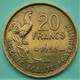 France - 20 Francs G. Guiraud 1950B Queue à 4 Faucilles Pièce De Monnaie - Other & Unclassified