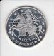 MONEDA DE PLATA DE GIBRALTAR DE 10 POUNDS DEL AÑO 1991 (14 ECUS) SILVER-ARGENT - Gibraltar