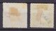 British Post In Heraklion 1898 Mi. 2 & 5    20 Pa Cancelled HPAKΛEION (Hand Stamped) (2 Scans) - Crete