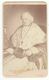 CDV Photo Foto: S. Segatini, Rovereto - GUTE RÜCKSEITE - Fürst-Bischof Johann Nep. Von Tschiderer - Old (before 1900)