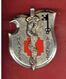 INSIGNE PUCELLE HOPITAL DES ARMEES 353 ANDRE GENET A TREVES FORCES FRANCAISES EN ALLEMAGNE FABRICANT DRAGO G 2287 - Medicina