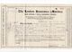 Lot De 4 Documents Rares 1903 New York, London, Philadelphia - United States