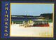Bulgaria: Picture Postcard Primorsko To Germany, 1992, 1 Stamp, Lighthouse, Map (traces Of Use) - Brieven En Documenten