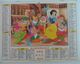 Almanach Des PTT 1974 Walt Disney Blanche Neige Petits Cochons - Big : 1971-80