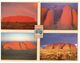 (M 6) Australia - NT - Ayers Rock & Kuta Tjuta Sunset (with Stamp) (BS361) - Uluru & The Olgas