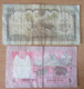 Nepal - 2 Billets 5 Et 10 Rupees - Nepal