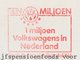 Meter Cover Front Netherlands 1980 One Million Volkswagens In The Netherlands - Voitures