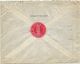 GRAND LIBAN 1FR MERSON SEUL LETTRE REC BEYROUTH 19.3.1924 BANQUE DE SYRIE POUR ALGER - Covers & Documents