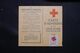 FRANCE - Vignette Croix Rouge Sur Carte D'Adhérent En 1954 - L 71544 - Red Cross