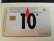 NETHERLANDS  ADVERTISING CHIPCARD HFL 10,00 CRE 405.04 CALGONIT          Fine Used   ** 3182** - Privat