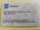 NETHERLANDS  ADVERTISING CHIPCARD HFL 5,00  CRE 082 EBATECH              Fine Used   ** 3192** - Privées