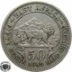 LaZooRo: East Africa 50 Cents 1949 VF / XF - Colonie Britannique