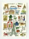 CP Utilisée. Alphabet De Paris, Par Sophie Bernard : Bateau-mouche, Joconde, Kiosque, Opéra, Paname, Zinc, Eiffel... - Other & Unclassified