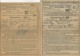 2 CARTES AFFRANCHIES TIMBRES SOCIAUX-POSTAUX D'ALSACE - LORRAINE -ANNEE 1899 -1914 - Andere & Zonder Classificatie