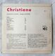 33 TOURS 25 Cm CHRISTIANE N°1 UNI DISC 25135 S TRES BON ETAT - Formats Spéciaux