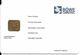 CARTE-PUCE-DEMONSTRATION-BOWE CARDTEC- TBE - Tarjeta Bancaria Desechable