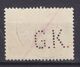 Denmark Perfin Perforé Lochung (G20) 'G.K.' Gentofte Kommune, Charlottenlund KØBENHAVN 1939 Cancel !! (2 Scans) - Variétés Et Curiosités