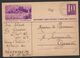 Carte Entier 10c Oblt CAMP MILITAIRE D’INTERNEMENT * SUISSE * + Censure Nov 1940 - WW II