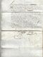 Delcampe - CONTRAT DE MARIAGE 1774 JEAN MESPLES SEIGNEUR DES ECHANGES VILLE ROYALE DE CASTEL AVEC LAVIALLE BORDEAUX - Documents Historiques