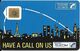 CARTE-PUCE-INTERNE-C11-SO2-6/88-V° N° 4 Pe 0703 Env-HAVE A CALL ON US-CONCORDE-Utilisé-TBE - Phonecards: Internal Use