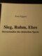 Sieg Ruhm Ehre - Sternstunden Des Deuthschen Sporte - Door Sven Eggers - Nazi 's - Hitlers - Duitsland - WO II - Alemán