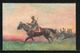JAPAN WWII Military Japanese Soldier Horse Picture Postcard China WW2 MANCHURIA CHINE MANDCHOUKOUO JAPON GIAPPONE - 1943-45 Shanghái & Nankín