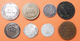 Alle Welt: Lot 8 Kleinmünzen Aus Aller Welt, Dabei: GB Victoria Six Pence 1897; USA 1 Cent 1860 Indi - Altri & Non Classificati