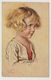 Maxim Trübe Truebe Signed Graphic Art Young Child Girl 11836 Post Card Postkarte POSTCARD - Trübe, Maxim