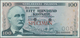 Iceland / Island: Lot 4 Specimen Banknotes: 25 Kronur 1957 Specimen P. 39s, 100 Kronur 1961 P44s, 50 - Islanda