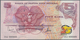Delcampe - Papua New Guinea: Huge Lot With 1225 Banknotes Comprising 100x 2 Kina P.1, 100x 2 Kina P.5a, 110 Pcs - Papua New Guinea