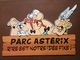 PLAQUE PUBLICITAIRE DOUBLE FACE  Parc Astérix  ANNÉE 2000 - Other & Unclassified