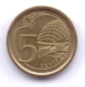 SINGAPORE 2014: 5 Cents, KM 345 - Singapore