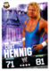 Wrestling, Catch : CURT HENNIG (W, LEGENDS,2008), Topps, Slam, Attax, Evolution, Trading Card Game, 2 Scans, TBE - Trading Cards