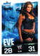 Wrestling, Catch : EVE (SMACK DOWN, 2008), Topps, Slam, Attax, Evolution, Trading Card Game, 2 Scans, TBE - Trading Cards