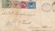 Greece Cover 1871 With 4 Colours - Lettres & Documents