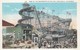 Long Beach California, Amusement Park Rides Along The Pike C1920s Vintage Postcard - Long Beach