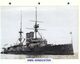 (25 X 19 Cm) (10-9-2020) - N - Photo And Info Sheet On Warship - UK Navy - HMS Hindustan - Bateaux