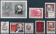 8005 Personality Marx Economist Politician Book Capital Art Sculpture Monument Lenin 7xStamp+1xS/S Used Lot#257 - Karl Marx