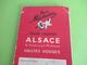 Guide Régional/Pneu Michelin/ALSACE/de Strasbourg à Mulhouse/Hautes Vosges/Tourisme Michelin/1935-36      PGC410 - Cartes/Atlas