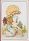 Sticker Autocollant 1980 Panini Nr. 103 - Sarah Kay Illustrator Illustrateur Gardening Vivien Kubos Girl Fille Enfant - English Edition