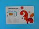VIP (now A1) - VIPme ( Croatia GSM SIM Card With Chip ) * USED CARD ( Chip Fixed With Tape ) * Croatie Kroatien Croazia - Telekom-Betreiber