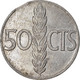 Monnaie, Espagne, Francisco Franco, Caudillo, 50 Centimos, 1971, TB+, Aluminium - 50 Centimos