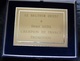 Delcampe - Trophée Bouliste - Pétanque Ou Lyonnaise - Champion De France Paris 1955 Décerné à Mr.  HENRI AUDA De Nice Plus Plaque - Pétanque