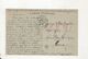 Cachet Hopital Complementaire N°12 Castelnaudary - 1877-1920: Semi Modern Period