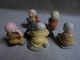 Delcampe - Petit Lot De 5 Figurines En Résine "Petits Personnages Garçons Japonais" - People