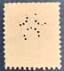 SUISSE 5 CTS TELL ORANGE: PERFIN - Trous Mal Perforés - Perforadas