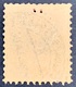 SUISSE 20 CTS TELL BORDEAUX : PERFIN. Trous Mal Perforés - Perforadas