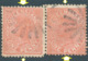 AUSTRALIA,Queensland,1879-1881 Queen Victoria,1P Orange In Pairs,the Peculiarity Of The Not Linear Perforation !!! - Mint Stamps